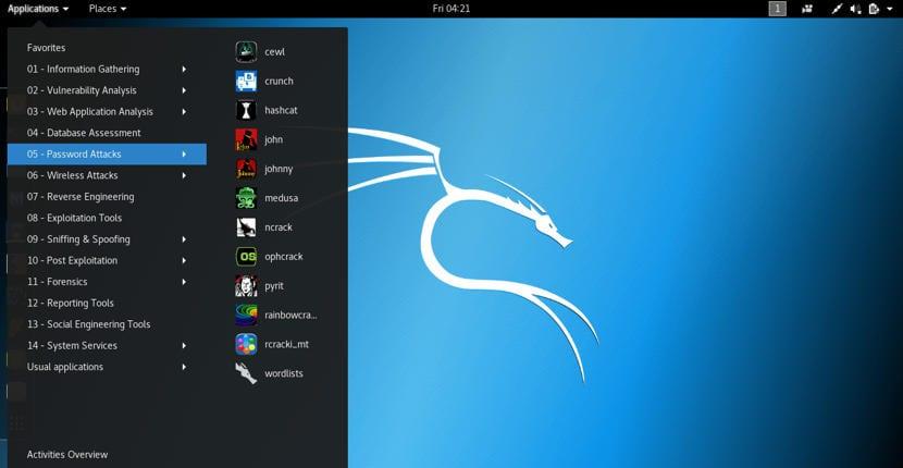 Kali Linux 2019.4 cambia GNOME por Xfce