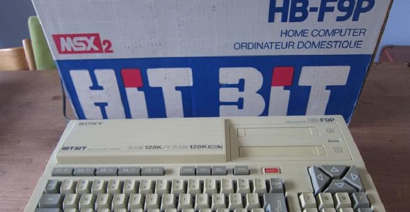 ¿Te acuerdas del ordenador MSX2 Sony HB-F9S?